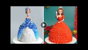 Cutest Princess Cakes Ever | Awesome Birthday Cake Decorating Ideas | So Tasty Cake Recipes