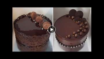 10+Fancy Chocolate Cake Recipes You'll Like | Most Fancy Chocolate Cake Decorating Ideas Compilat...