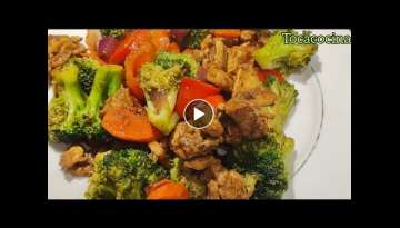 The best chicken with broccoli you will taste in your life.