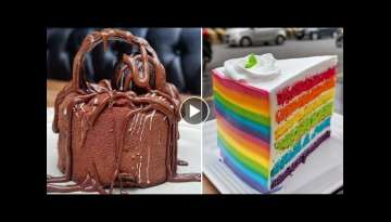 Satisfying Chocolate Cake Compilation | Simple Chocolate Cake At Home | So Tasty Cakes