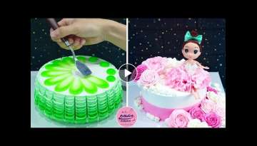 Beautiful Princess Cake Decoration For Baby Girl On Her Birthday