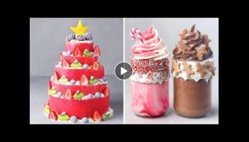 10 Quick and Easy Cake Decorating Ideas For Holiday | So Yummy Chocolate Cake Recipes