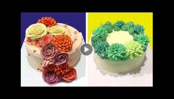 5 Fun & Creative Cake Decorating Ideas for Christmas Most Satisfying Chocolate Cake Tutorials