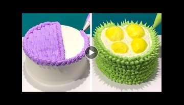 Easy Cake Decorating Ideas Like a Pro for Beginner | So Tasty Homemade Cake Decorating Tutorials