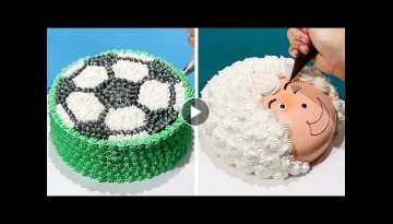 5 Easy & Quick Cake Decorating Tutorials for Everyone | Most Satisfying Chocolate Cake Recipes