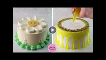Simple and Meticulous Birthday Cake Decoration for Cake Lovers