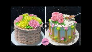 Amazing Skill Cake Decorating Tutorials Like a Pro