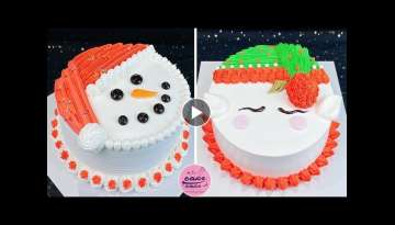 Merry Christmas Cake Decorating Ideas