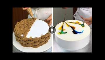 Best Ever Birthday Cake Decorating For Your Friends | Satisfying Cake Decorating Ideas Hacks