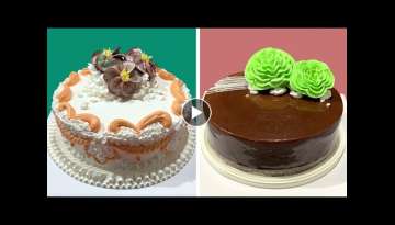 Most Beautiful Homemade Cake Decorating Ideas - How to Make Chocolate Cake Recipes - So Easy