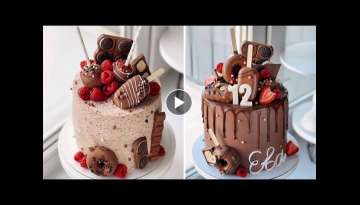 1000+ Most Amazing Chocolate Birthday Cake Decorating Compilation | MostSatisfying Cake Video