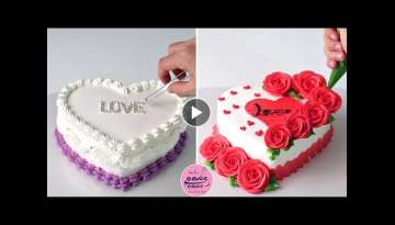 Top New Heart Cake Decorating Ideas For Cake Lovers | Anniversary Heart Cake Designs