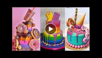 More Colorful Cake Decorating Compilation | Most Satisfying Cake Videos