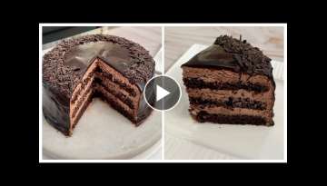 Best Chocolate Cake Recipe, Easy Chocolate Cake Recipe, Eggless and Without Oven, Birthday Cake