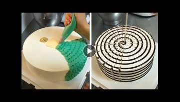 TOP 10 Best Cake Decorating Tutorials | Most Satisfying Chocolate Recipes | So Yummy Cake