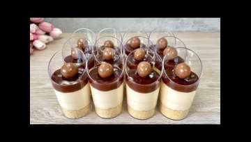 Mini Millionaire’s Dessert Cups in 10 minutes | No Bake Dessert - Easy and Yummy
