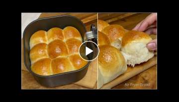 AIR FRYER BREAD |Multi-Purpose Dough Part 2|Soft Dinner Rolls{See desc.box for some unit correcti...