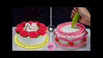 Teddy Bear Couples Anniversary Cake Decorating Ideas