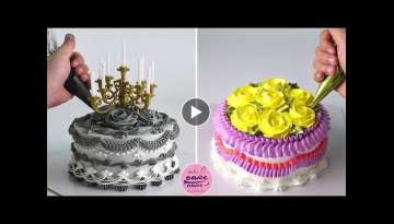 Simple Cake Decorating Tutorials For Occasion | Tasty Plus Cake Recipes