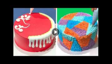 How to Make Cake Decorating for Party | Simple Chocolate Cake Recipes | Easy Cake Design Tutorial...