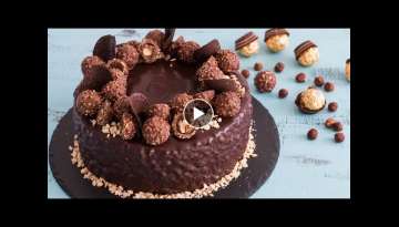 Ferrero Rocher Cake - 4k video