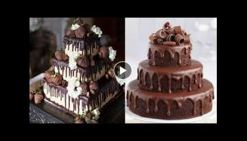 Fancy Chocolate Cake Decorating Ideas | Top Yummy Birthday Cake | Best Cake Tutorials