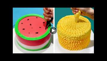 Perfect And Easy Cake Decorating Ideas | How to Make Cake Decorating for Party by So Easy