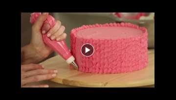 Buttercream Rose Petal Cake - CAKE STYLE