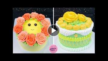 Top Trending Colorful Cake Decorating Tutorials