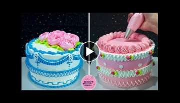 Meticulous Birthday Cake Border Decoration Technique
