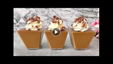 Easy no bake coffee dessert cups will melt in your mouth. Only few ingredients!