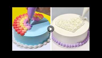 9+ Tasty & Easy Cake Decorating Tutorials for Cake Lovers | Simple Chocolate Cake Decorating