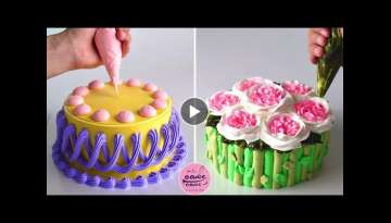 Fancy Cake Decorating Ideas Like A Pro and Rose Cake Tutorials