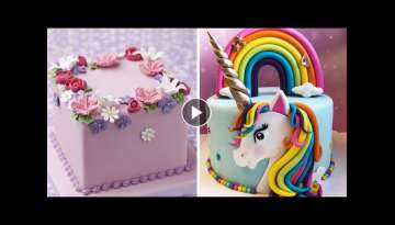 1000+ Most Satisfying Cake Videos | Fancy Colorful Cake Decorating Compilation | So Tasty Cake