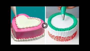 Best of Cake Decorating - How to Make Cake Decorating for Family Birthday - Tasty Chocolate Cake