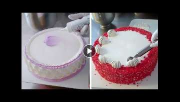 TOP 1 Stunning Cake Decorating Technique Like a Pro | Most Satisfying Chocolate Cake Decorating