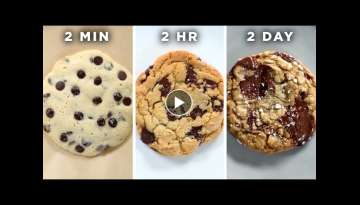 2 Minute Vs 2 Hour Vs 2 Day Cookie