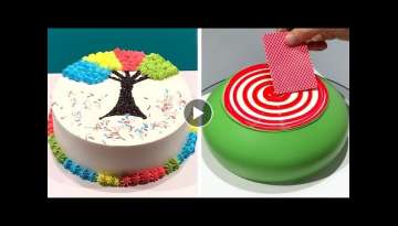Amazing Cake Decorating Ideas for Weekend | Irresistible Most Satisfying Chocolate Cake Recipes