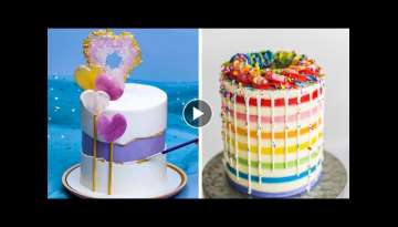 So Yummy Colorful Cake Decorating Compilation | Top Yummy Cake | Most Satisfying Cake Videos