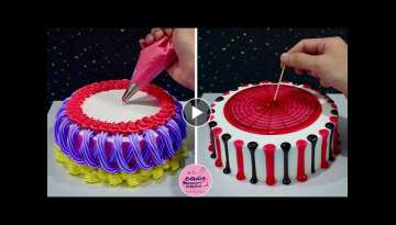 Simple and Colorful Cake Decorating Ideas