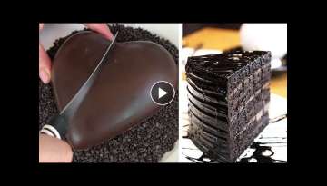18+ Perfect Chocolate Cake Decorating Tutorial | So Yummy Cake Decorating Ideas | Top Yummy