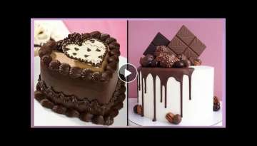 Delicious Chocolate Cake Recipes | So Yummy Chocolate Cake Decorating Ideas | Easy Chocolate Cake...