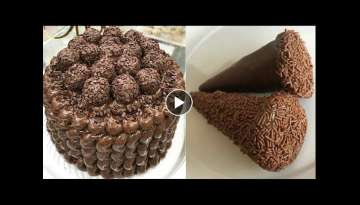 Quick & Easy Homemade Chocolate Cake Anyone Can Try | Creative Chocolate Cake Decorating Ideas