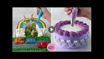 Beautiful Rainbow Cake Decorating Ideas and Delicious Cake Recipes | Part 431