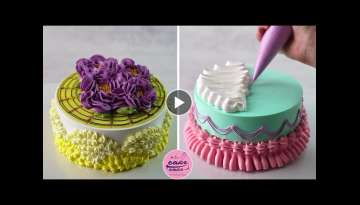 Amazing Heart Cake Decorating with Chocolate and Roses