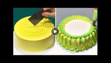 Perfect Cake Decorating Ideas for Birthday Party | Most Satisfying Chocolate Cake Recipes | So Ea...