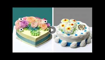 Amazing Birthday Cake Decorating Tutorial as Pro | Most Satisfying Chocolate Cake Recipes Ideas