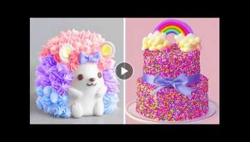 Most Delicious Cute Cake Ideas You Need To Know | So Tasty Colorful Cake Tutorials | Extreme Cake