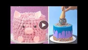 How To Make Beautiful Cake Decorating Ideas | Making Cute Macarons Recipes at Home | Easy Cookies