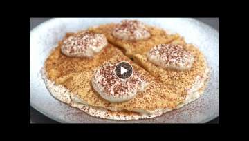 Super Delicious Tiramisu crepes Dessert